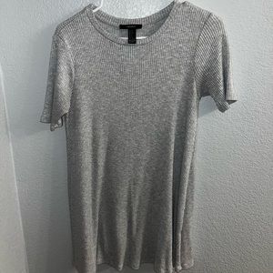 Gray T-Shirt Dress